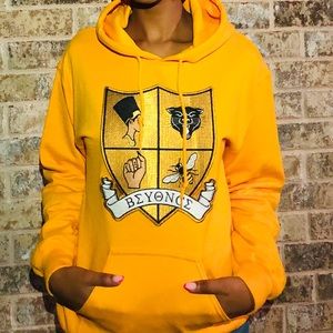 Beyoncé Authentic CREST PATCH PULLOVER HOODIE